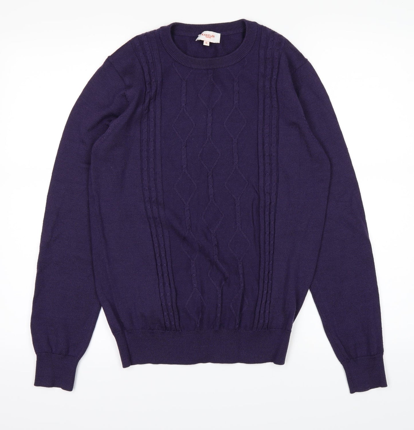 kanzler Womens Purple   Pullover Jumper Size S