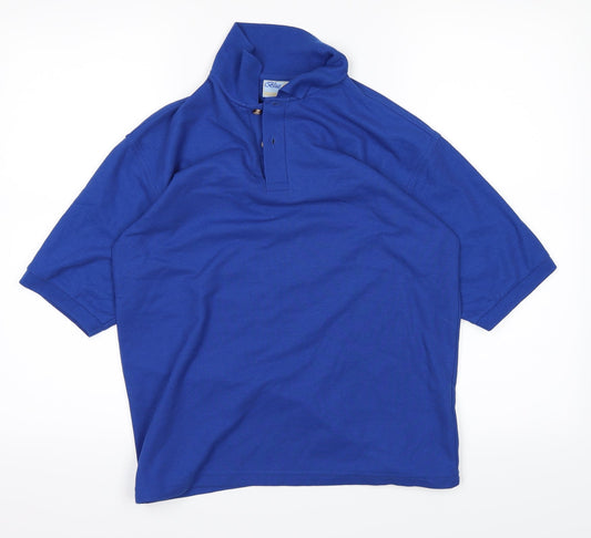BLUE MAE Boys Blue   Basic Polo Size 13 Years