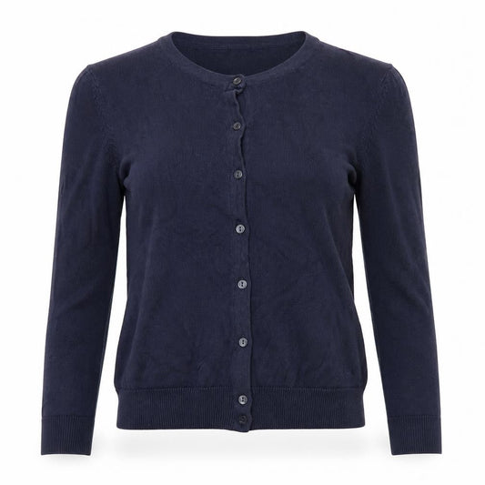 H&M Womens Blue  Knit Cardigan Jumper Size S