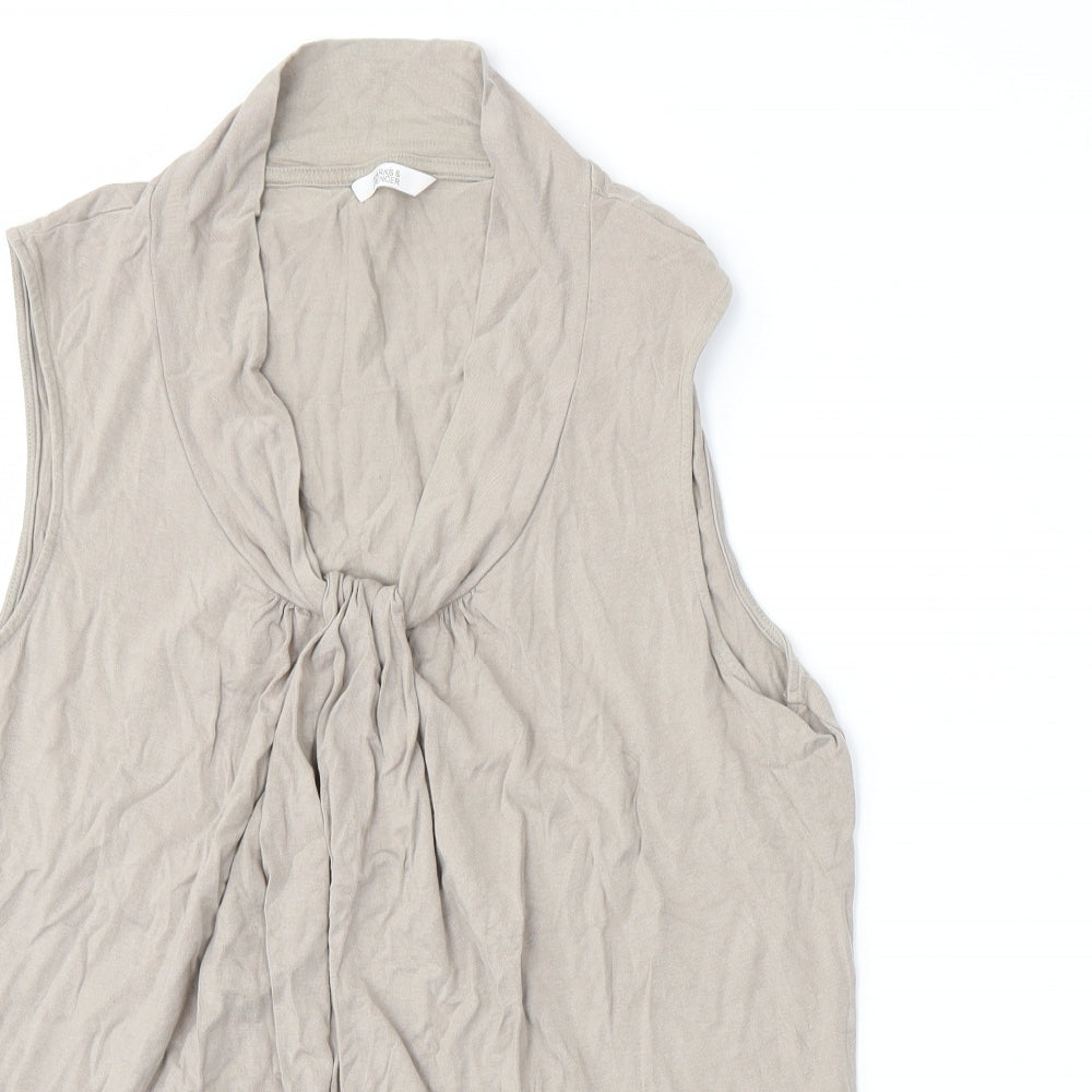 Marks and Spencer Womens Beige   Basic Tank Size 18