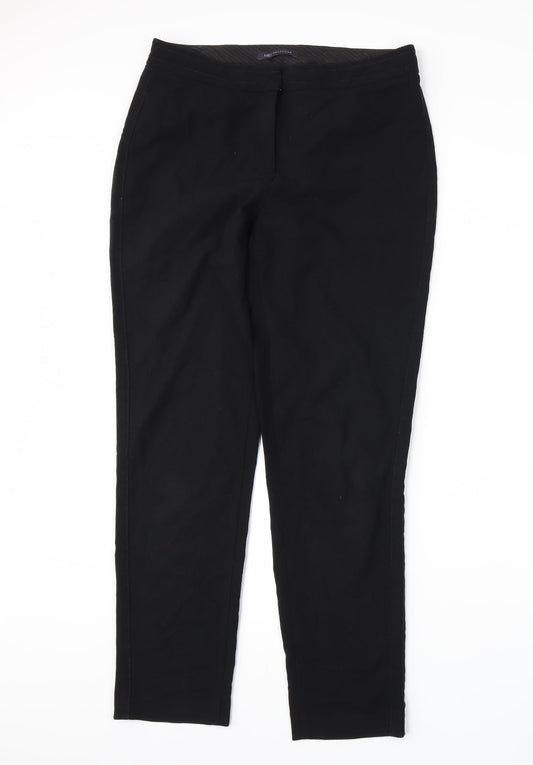 Marks and Spencer Womens Black   Trousers  Size 10 L28 in