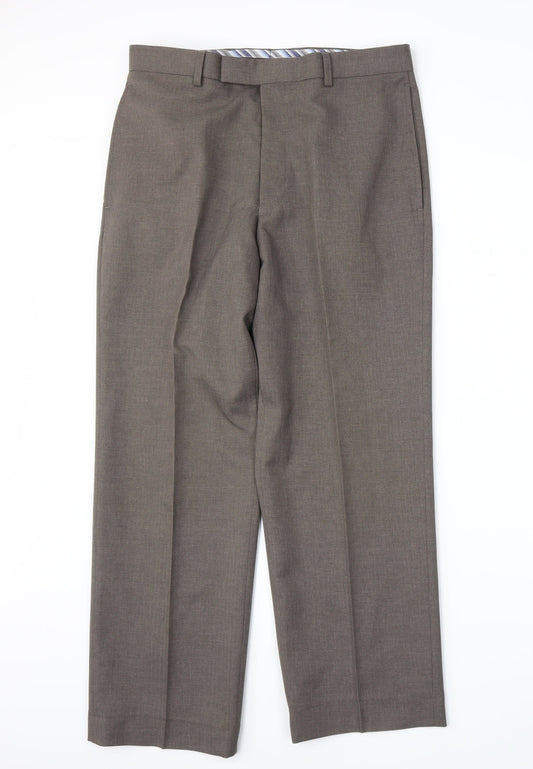 Greenwoods Womens Brown   Trousers  Size 32 L28 in
