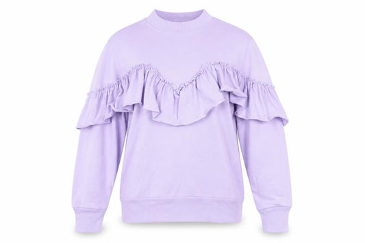 Topshop Womens Purple   Pullover Sweatshirt Size 8