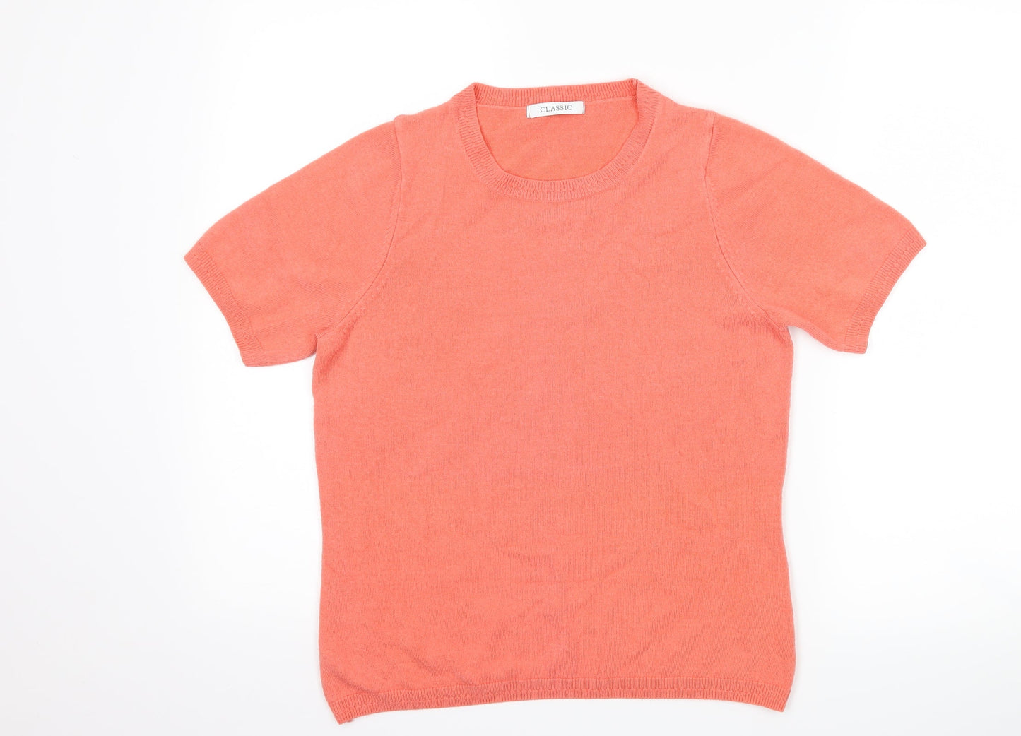 Marks and Spencer Womens Pink   Basic T-Shirt Size 8