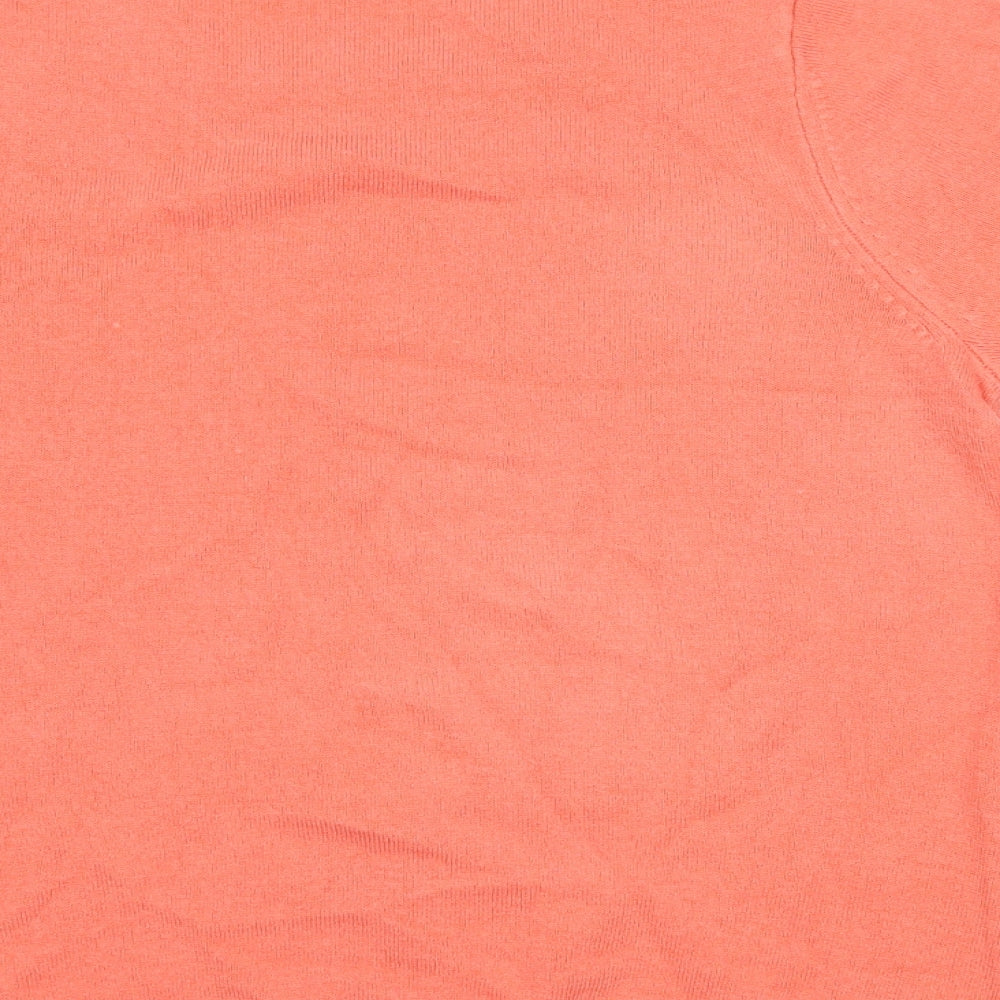Marks and Spencer Womens Pink   Basic T-Shirt Size 8