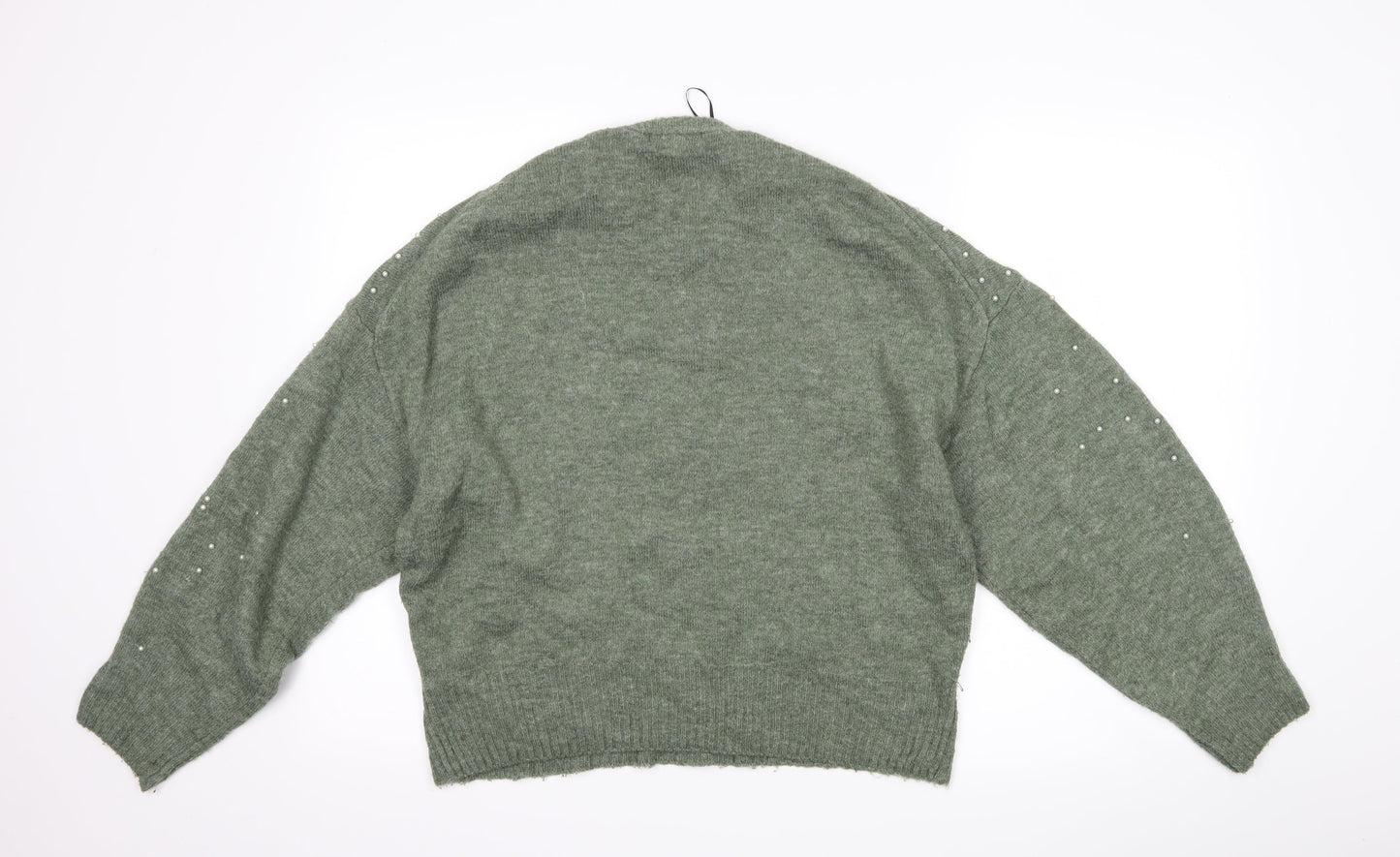 H&M Womens Green   Pullover Jumper Size M