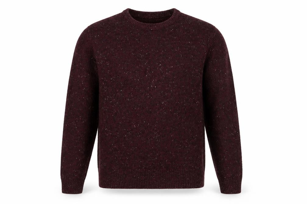 Cedarwood State Mens Purple Pullover Jumper Size M