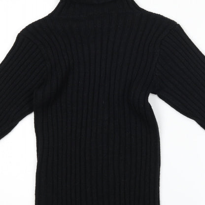 Brand and care label for Classics women’s black jumper one size