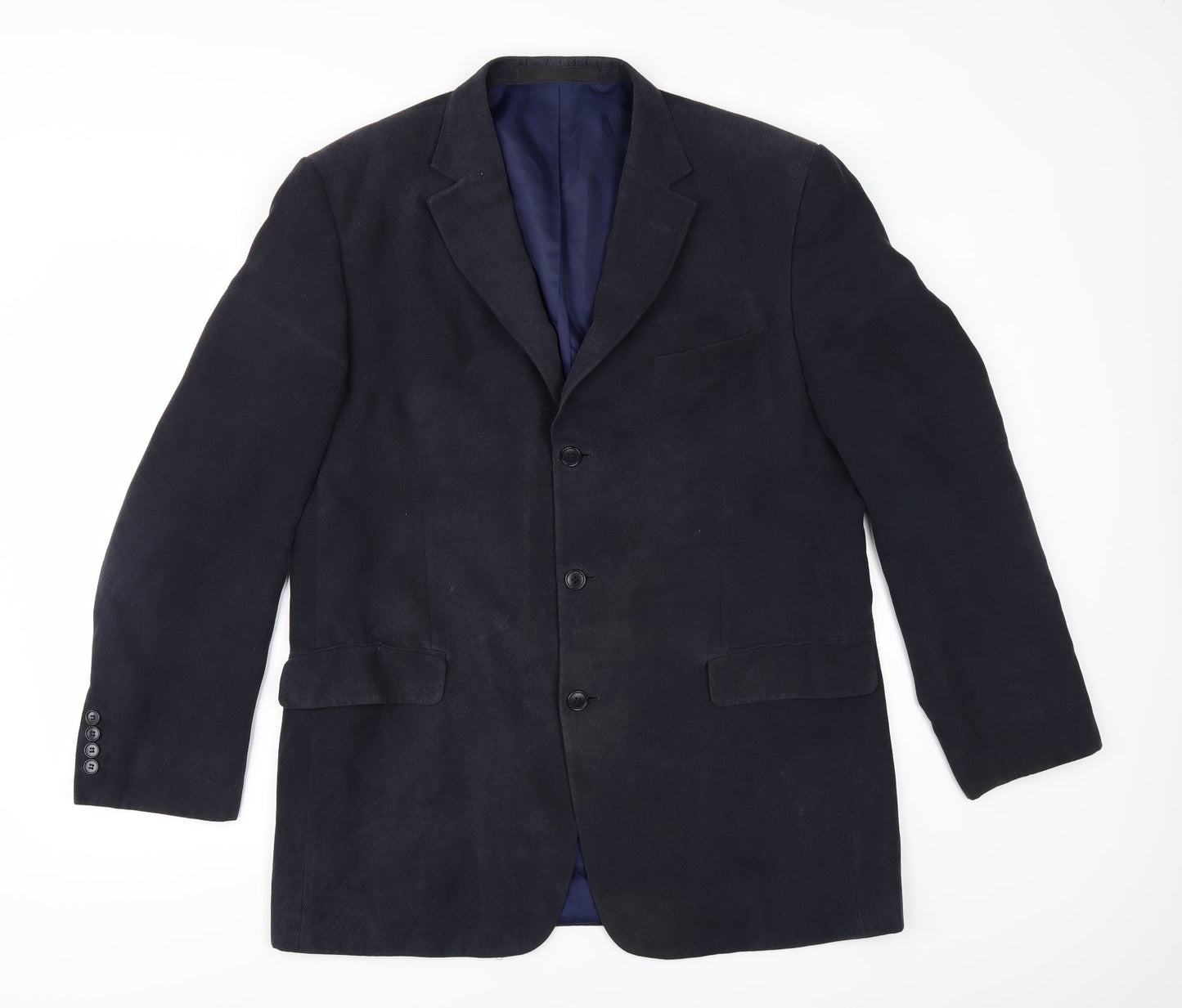 Marks and Spencer Mens Blue   Jacket Suit Jacket Size 42