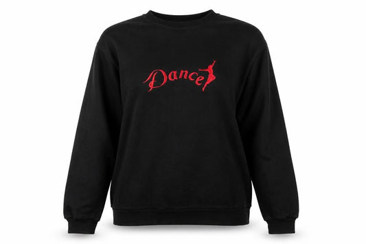 origenarts Womens Black   Pullover Sweatshirt Size M