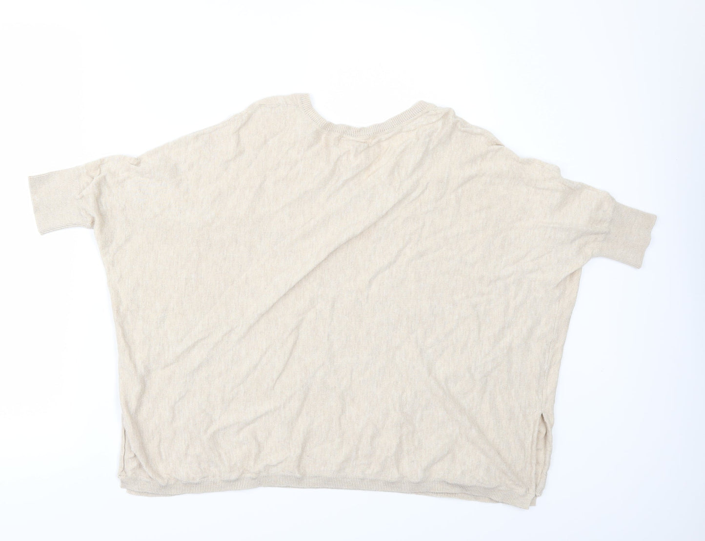 Sweet Romeo Womens Beige   Pullover Jumper Size S