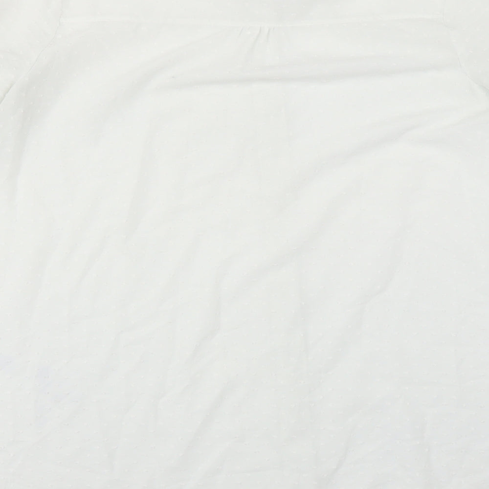 MNG Womens White   Basic Blouse Size S