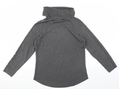 Back view of Bassini women’s grey jumper, size M