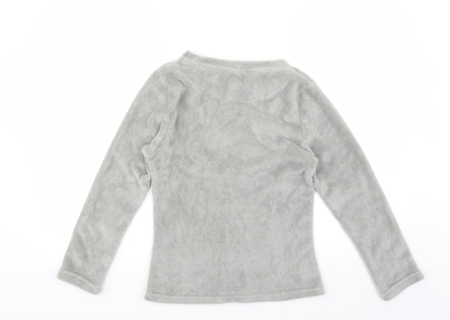 Preworn Womens Grey   Top Pyjama Top Size 8