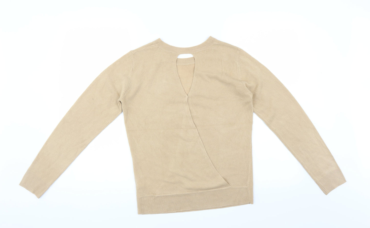 Dorothy Perkins Womens Beige   Pullover Jumper Size 8