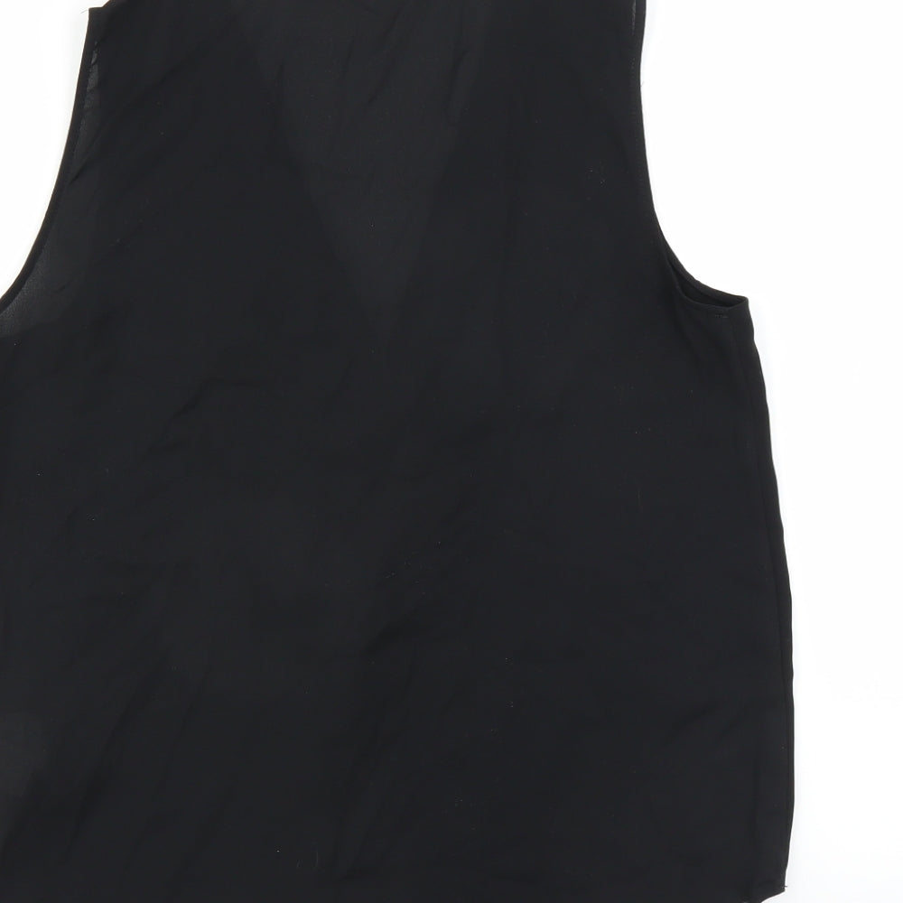Zara Womens Black   Basic Blouse Size S