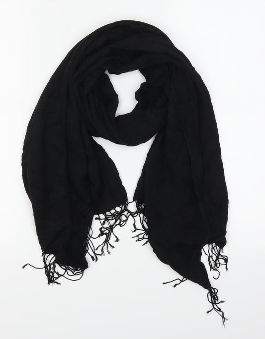 Preworn Womens Black    Scarf