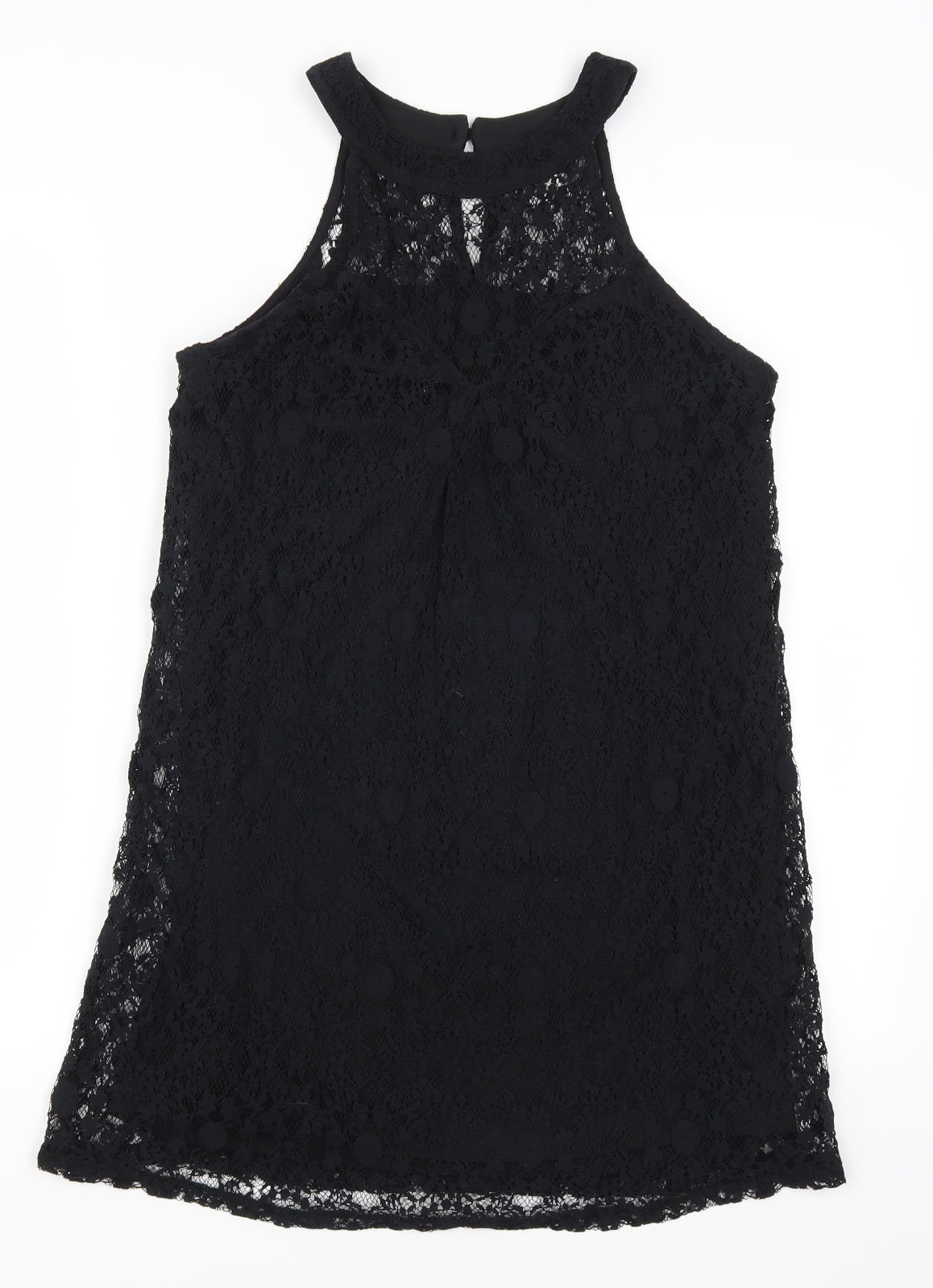 Monteau Womens Black  Lace Mini  Size S