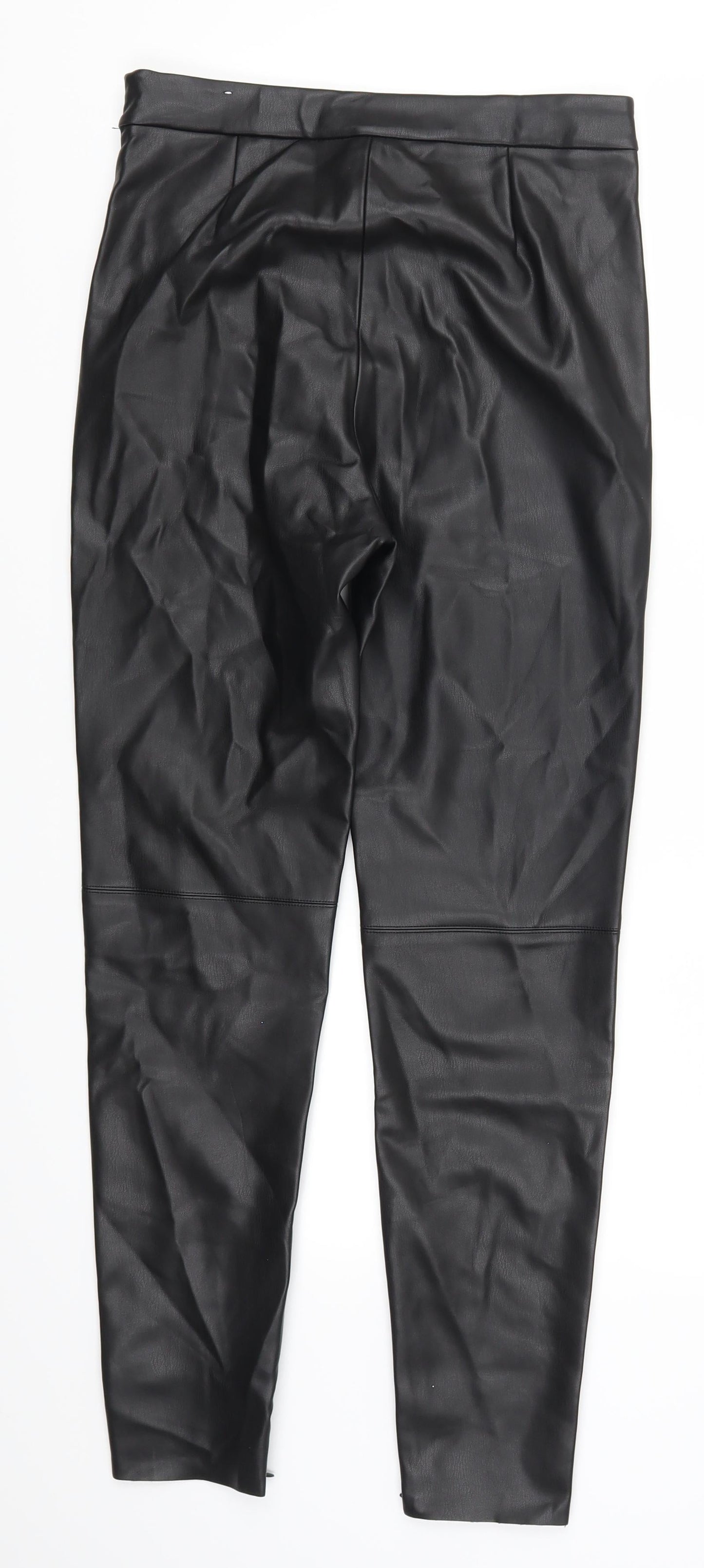Zara Womens Black   Trousers  Size S L27 in