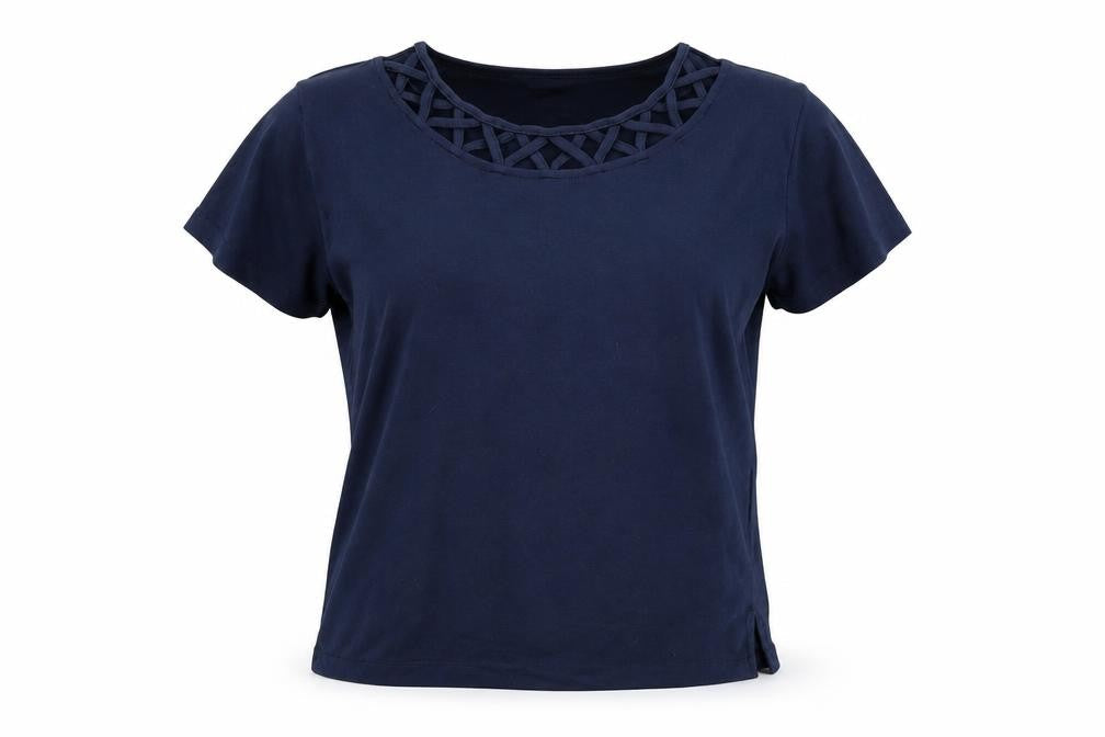 Instyle Womens Blue   Basic T-Shirt Size M