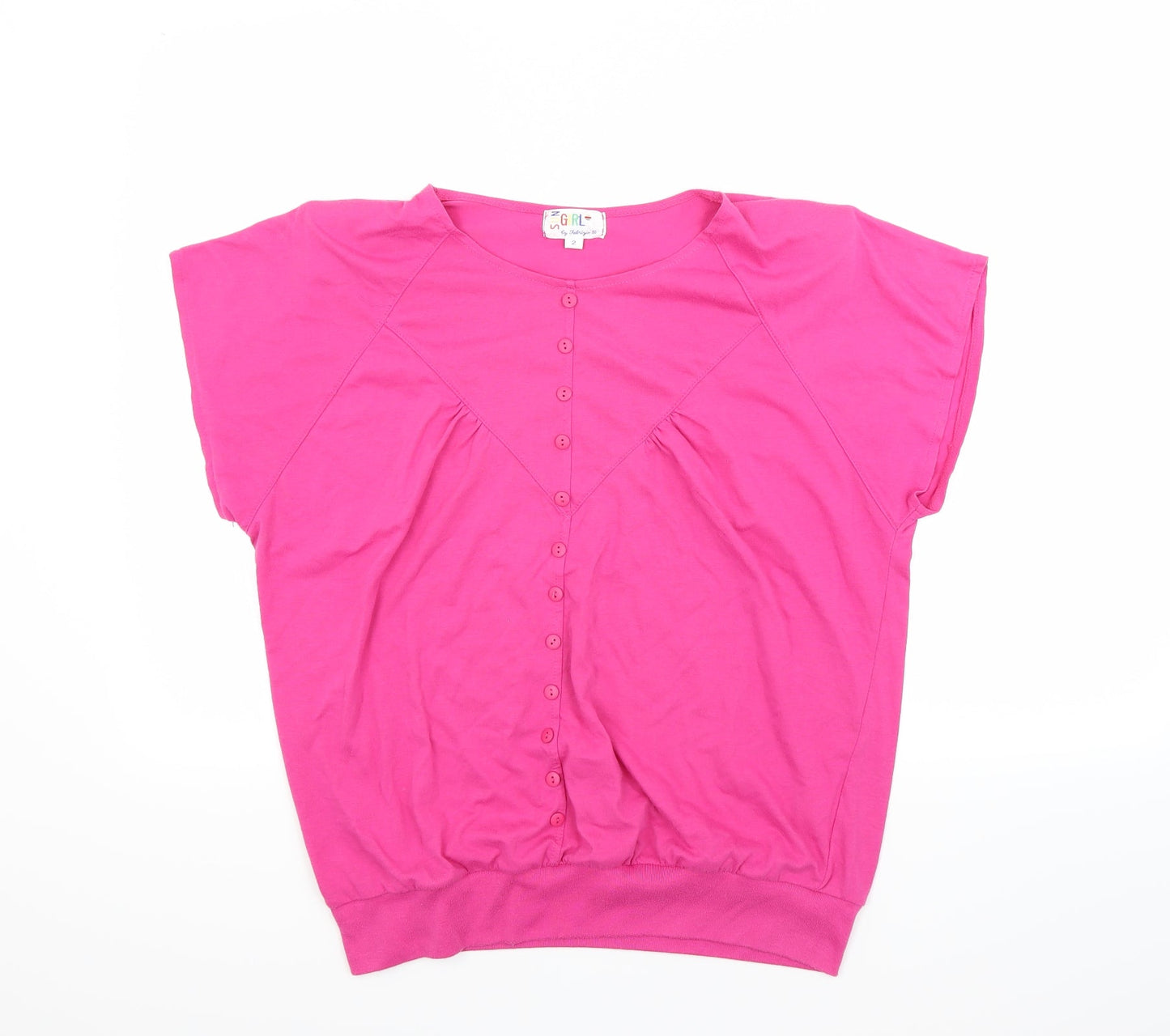 Preworn Womens Red   Basic T-Shirt Size M