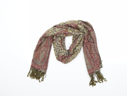 Preworn Unisex Multicoloured Floral   Scarf