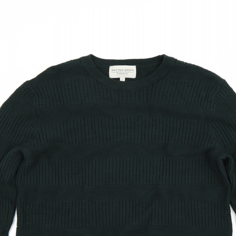 Racing Green Womens Green   Pullover Jumper Size S