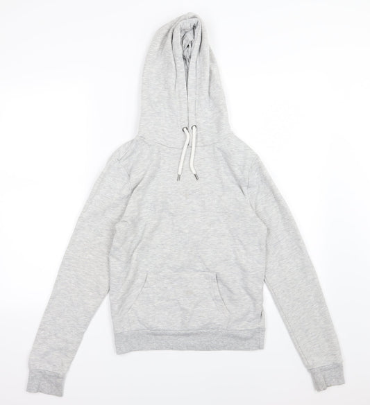 Atmosphere Womens Grey  Jersey Pullover Hoodie Size 4
