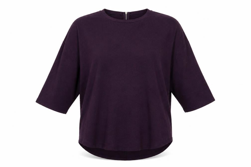 Primark Womens Purple  Knit Pullover Jumper Size L