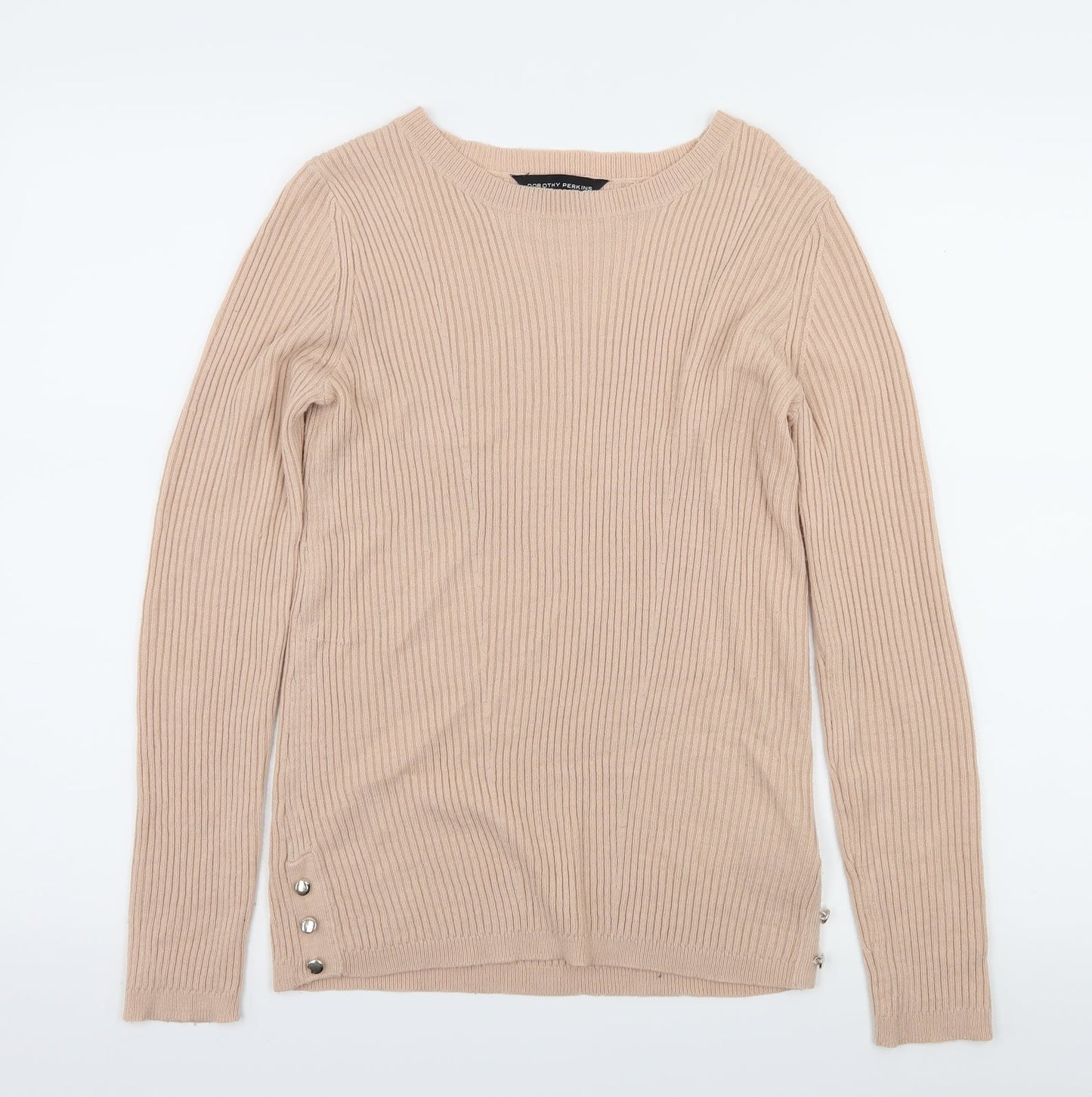 Dorothy Perkins Womens Pink  Knit Pullover Jumper Size 8