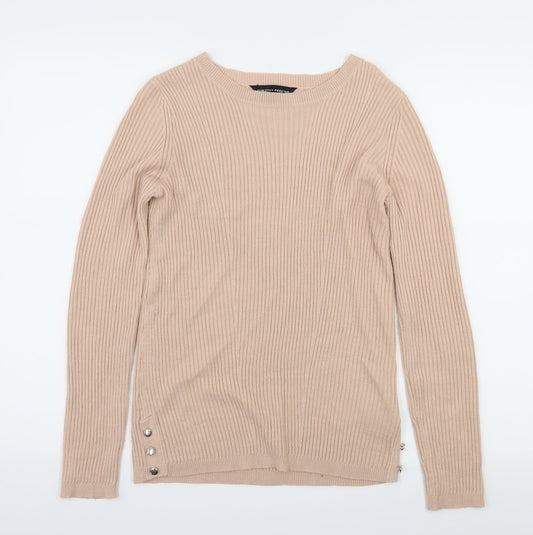 Dorothy Perkins Womens Pink  Knit Pullover Jumper Size 8