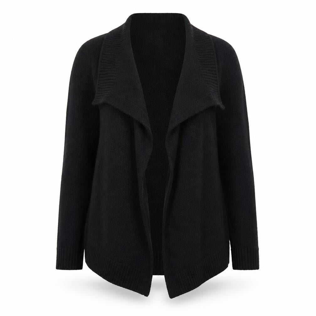 Primark Womens Black  Knit Cardigan Jumper Size 10