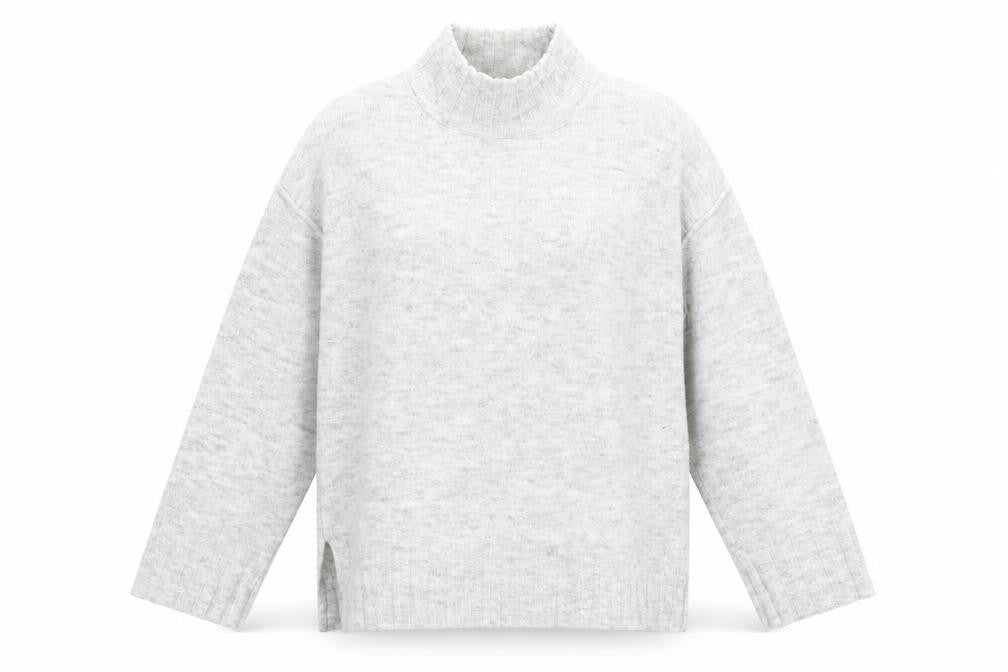 Primark Womens Grey  Knit Pullover Jumper Size 10
