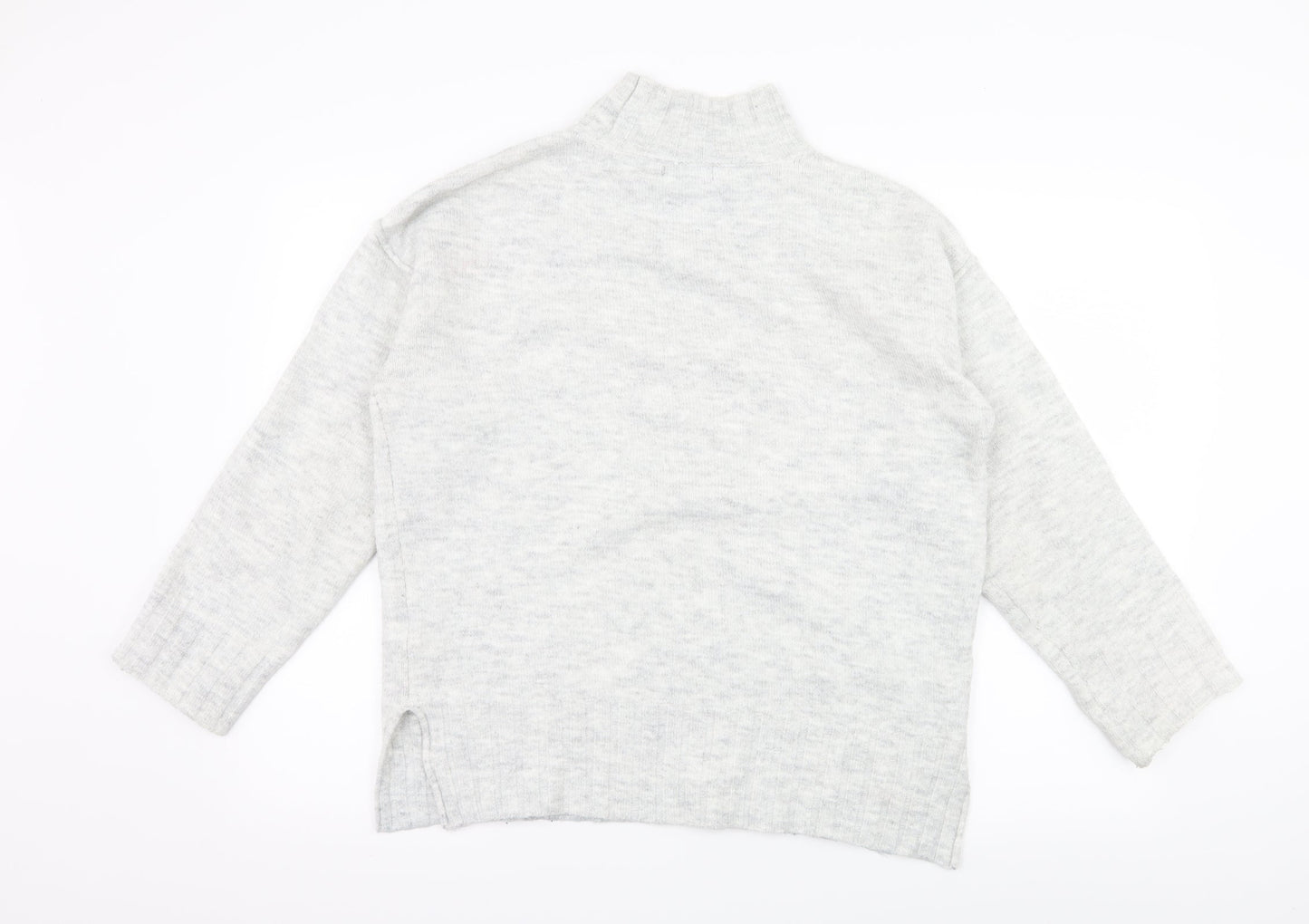 Primark Womens Grey  Knit Pullover Jumper Size 10