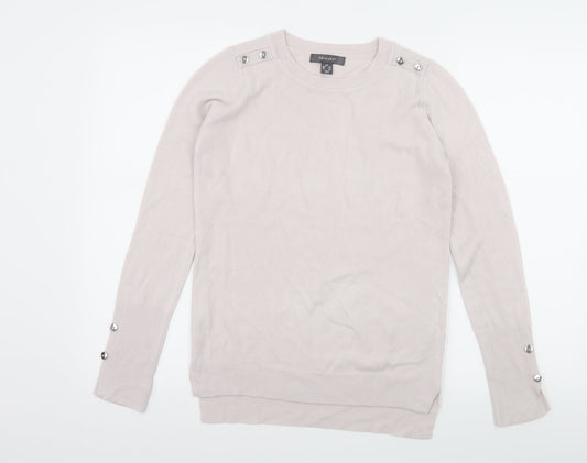 Primark Womens Pink  Knit Pullover Jumper Size 4