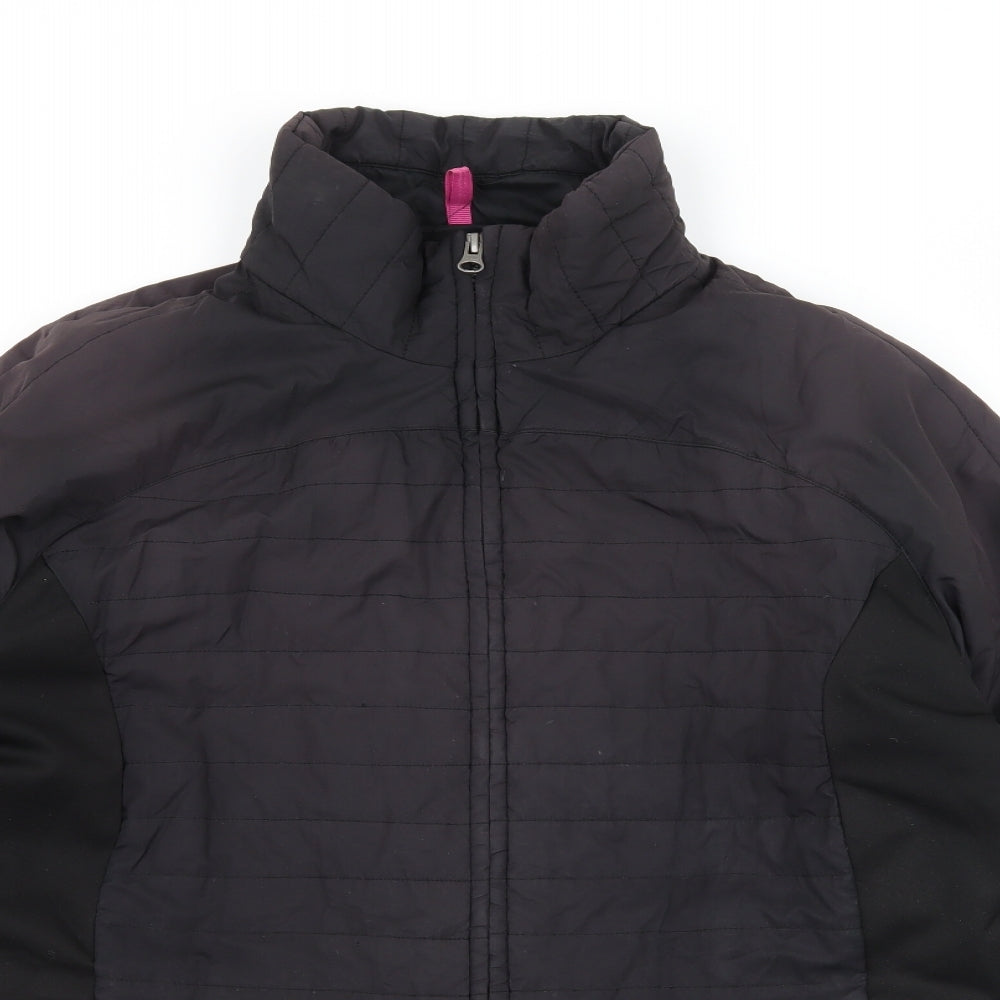 Abacus Womens Black   Overcoat Coat Size XL