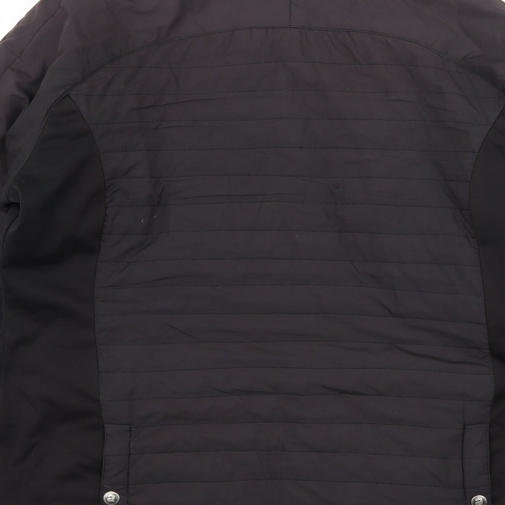 Abacus Womens Black   Overcoat Coat Size XL
