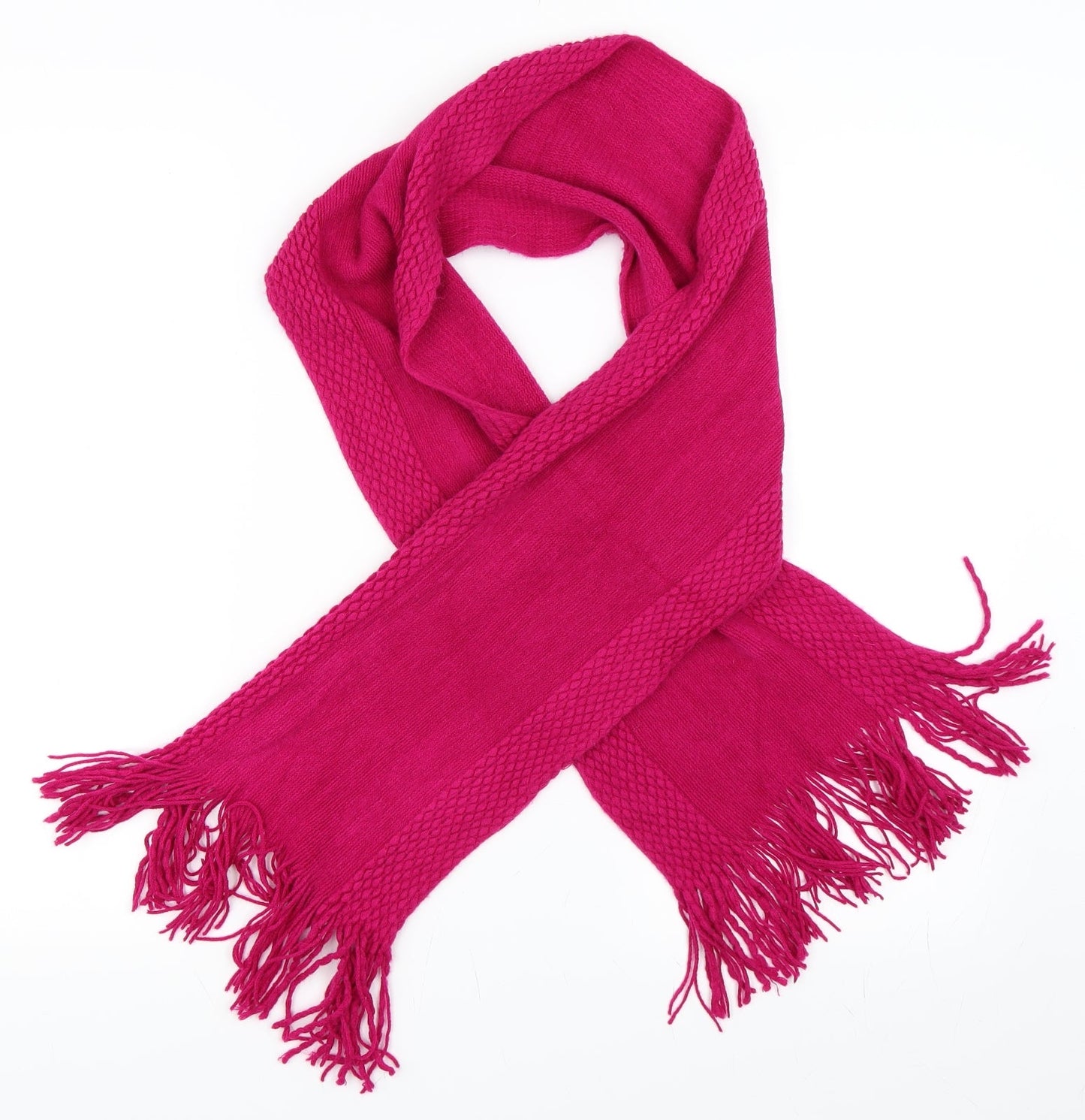 Preworn Womens Pink    Scarf