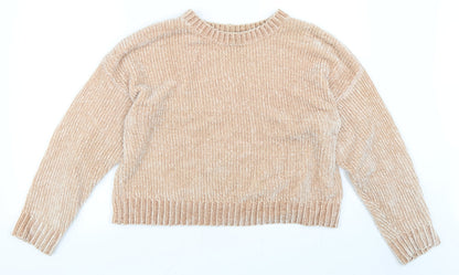 Additional front view of New Look women’s beige jumper, size L