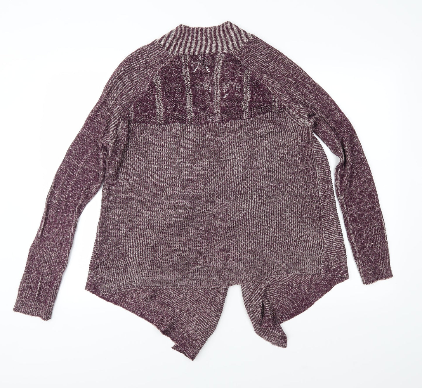 Soon Womens Purple  Knit Cardigan Jumper Size 12