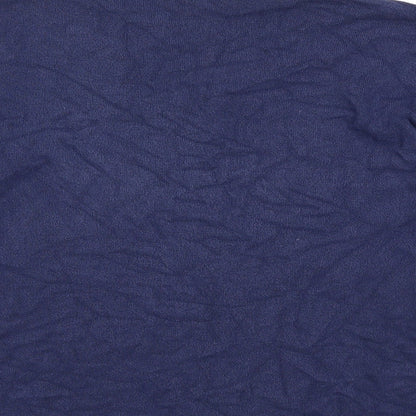 Brand and care label for Yessica women’s blue knit jumper, size UK 10
