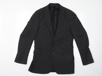 Additional front view of Everyone men’s grey jacket suit jacket, size 38