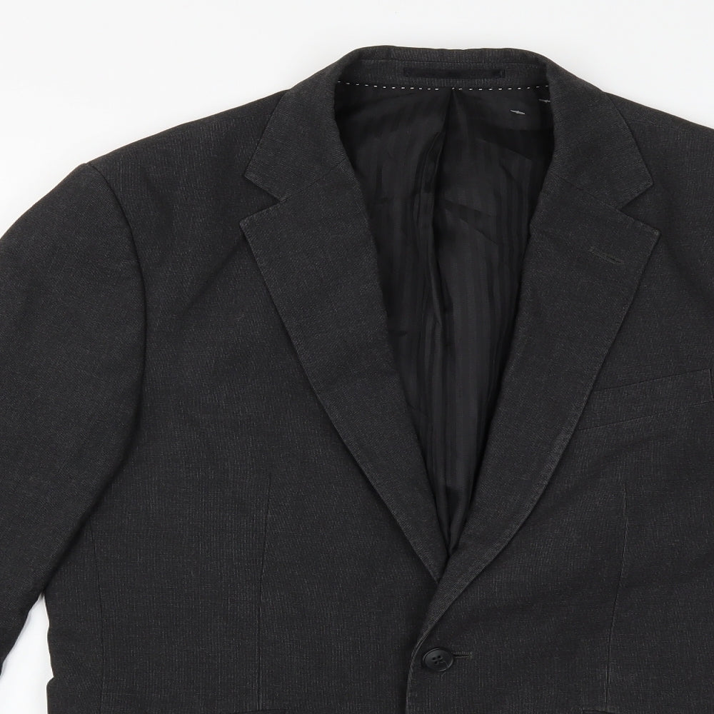 Everyone Mens Grey   Jacket Suit Jacket Size 38