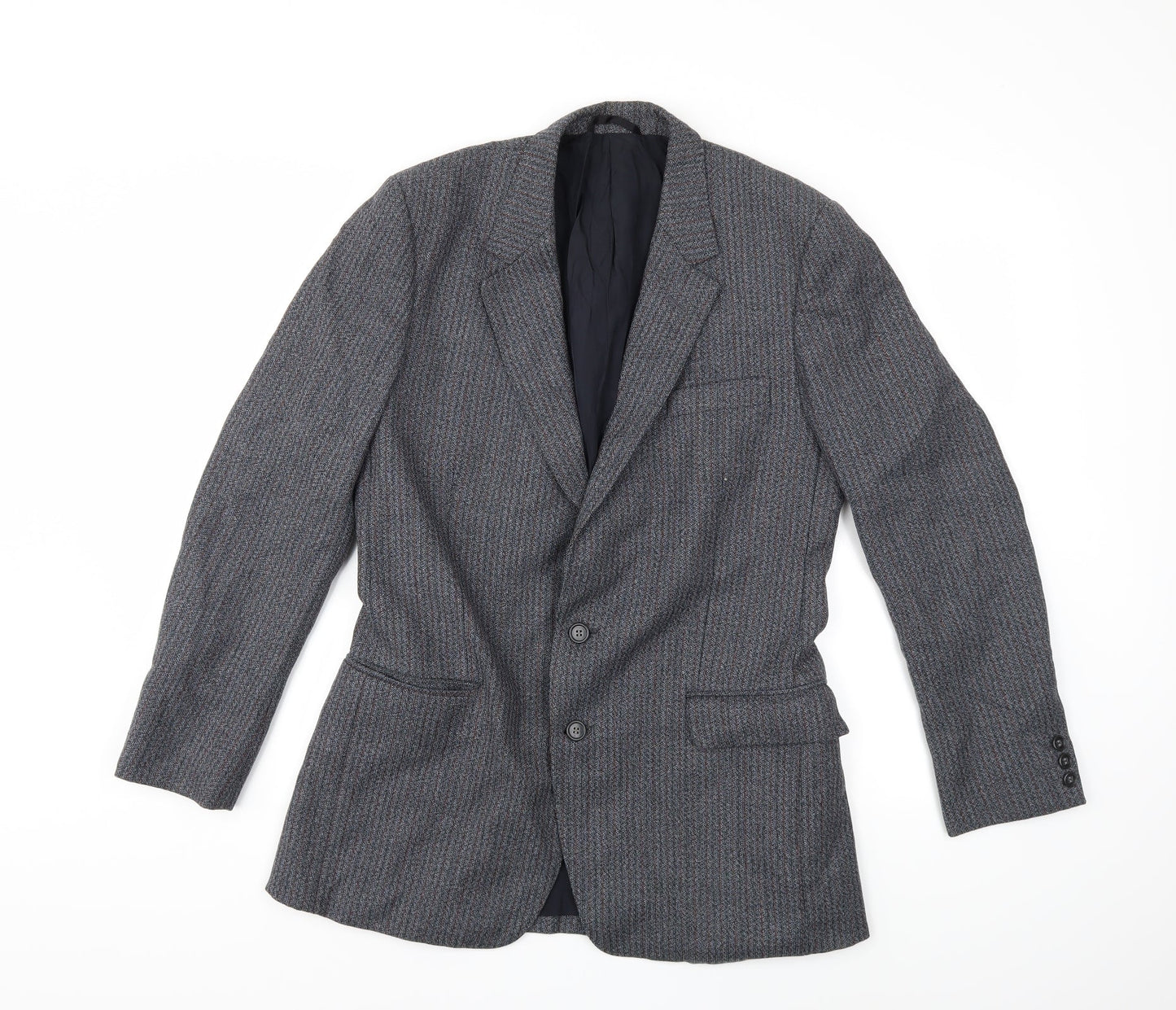 Preworn Mens Grey   Jacket Suit Jacket Size 38