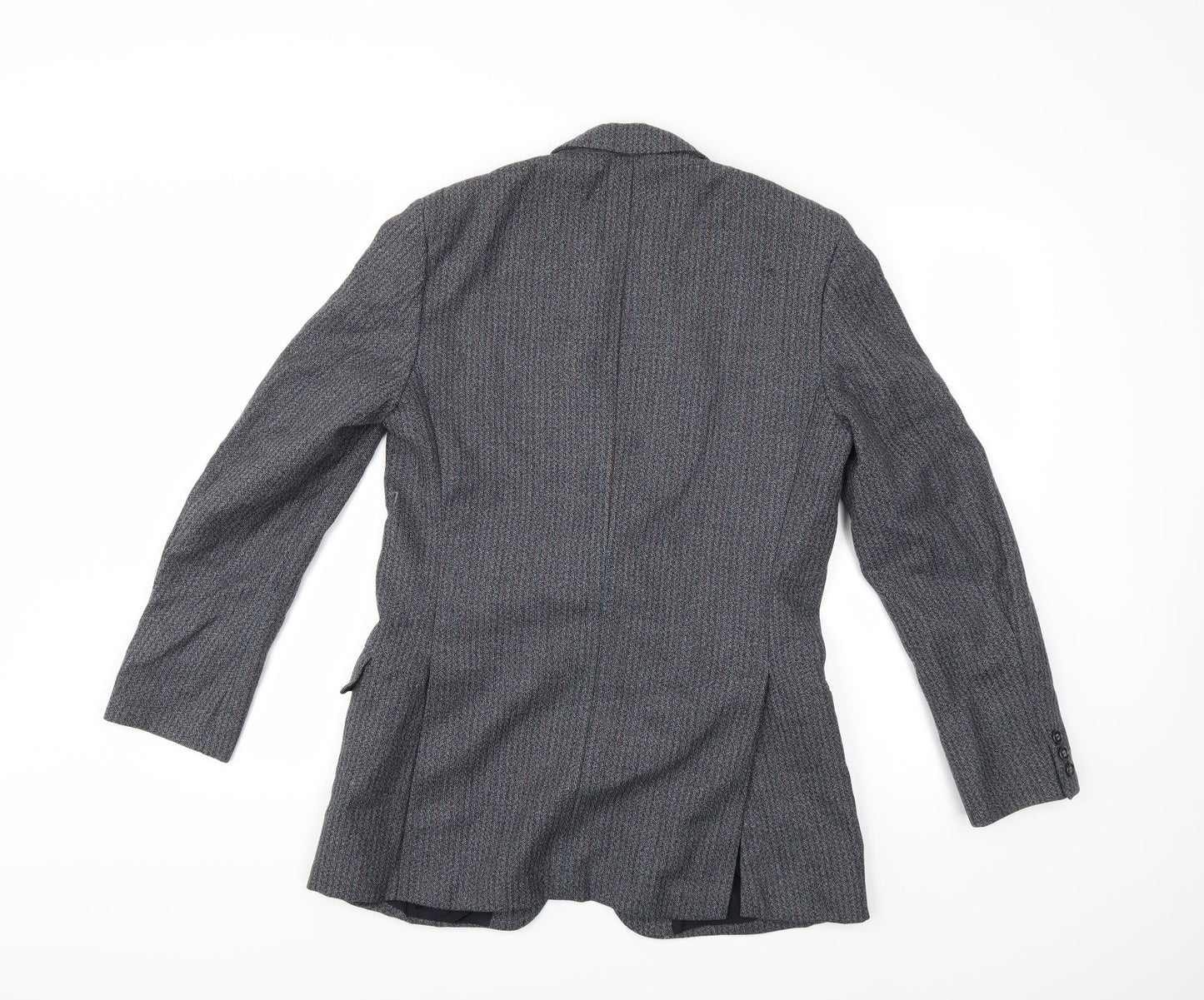 Preworn Mens Grey   Jacket Suit Jacket Size 38