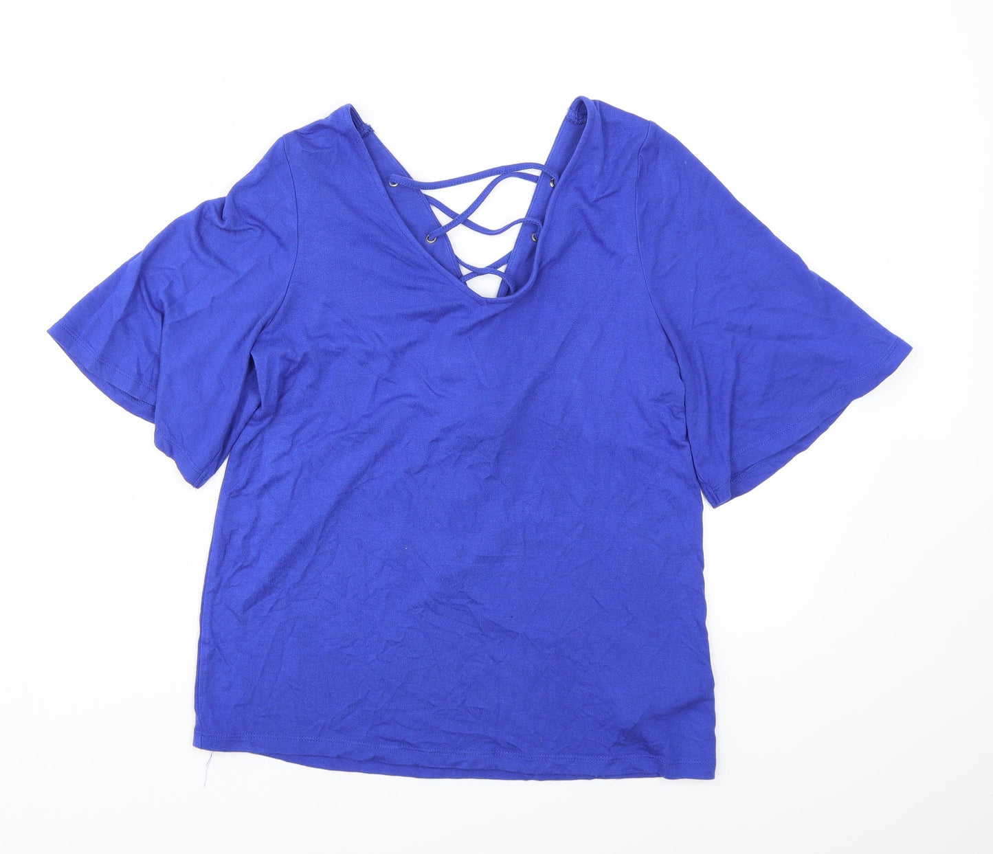 New Look Womens Blue   Basic T-Shirt Size 8