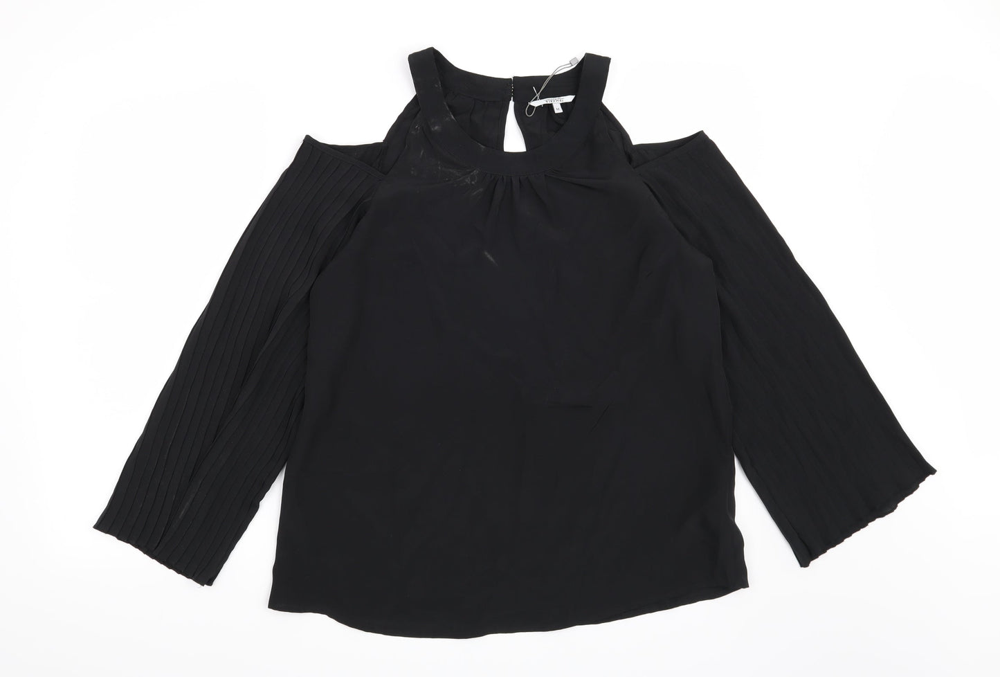Preworn Womens Black   Basic Blouse Size M