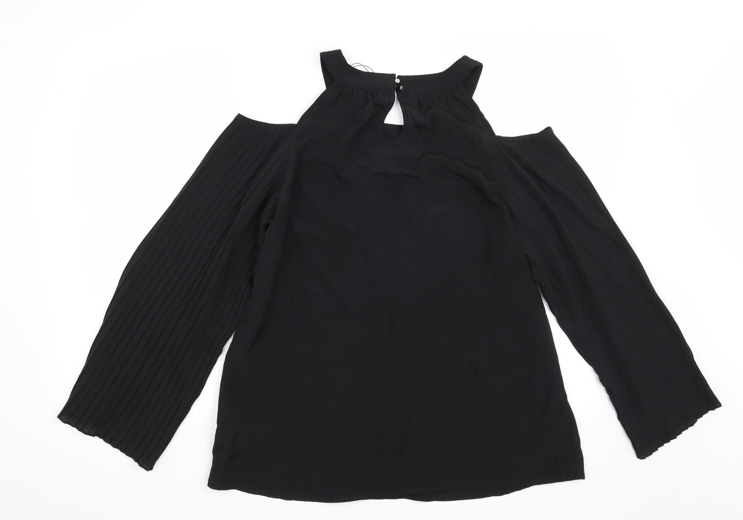 Preworn Womens Black   Basic Blouse Size M