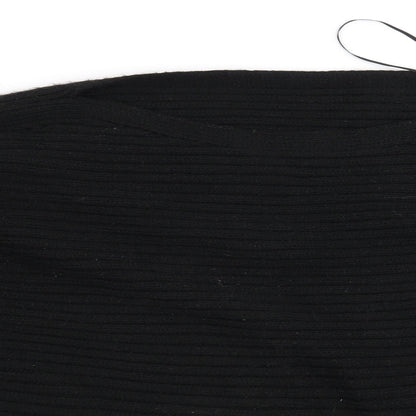 Close-up detail of George women’s black jumper, size L