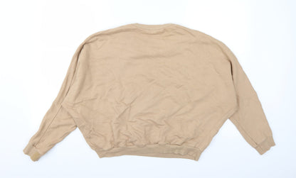Back view of BDG women’s beige jumper, size S